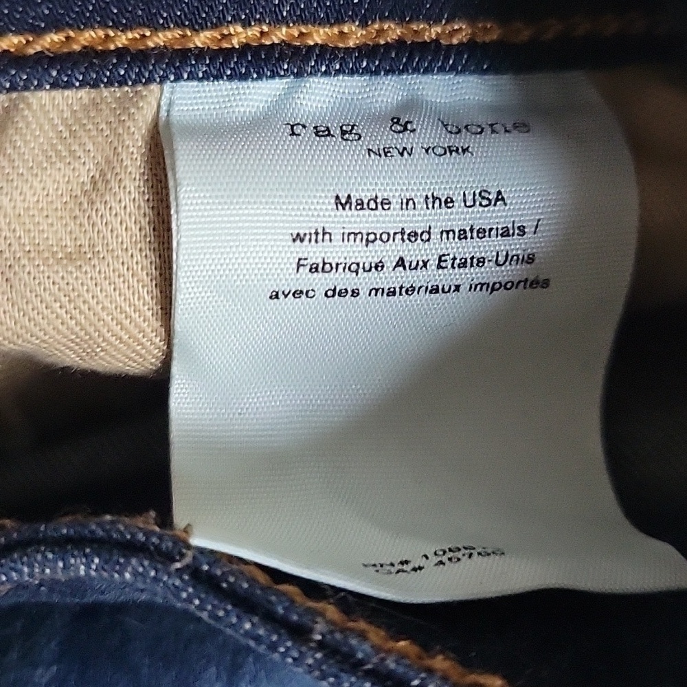 Rag & Bone Cate Mid-Rise Skinny Ankle Jeans - Picture 12 of 17